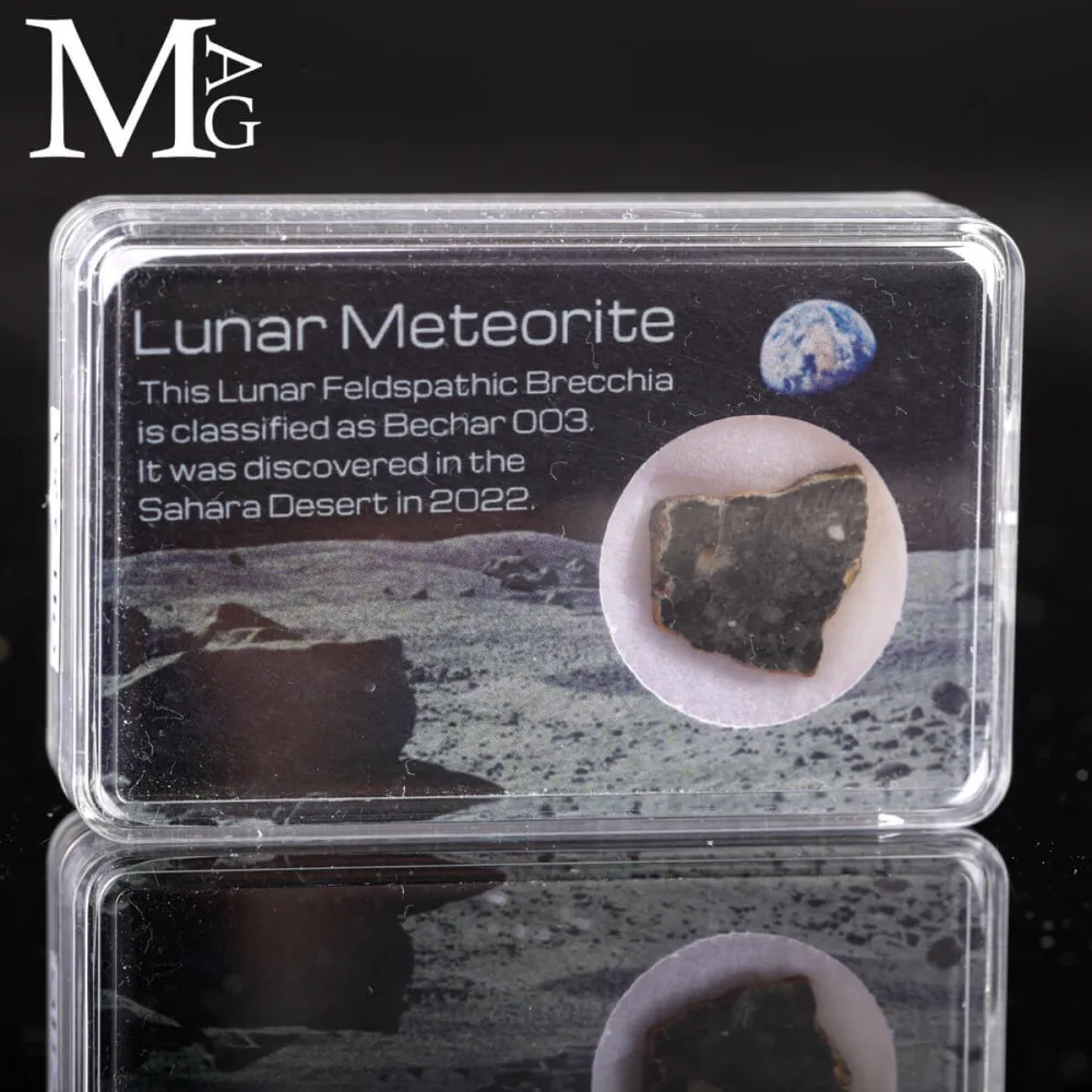 Bechar 003 Lunar Meteorite – An Authentic Rock from the Surface of